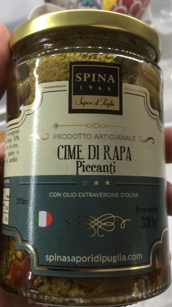 Cime di rapa piccanti