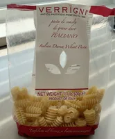 Pasta di semola di gramo duro