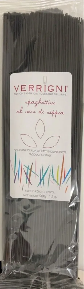 Spaghetti al nero di seppia