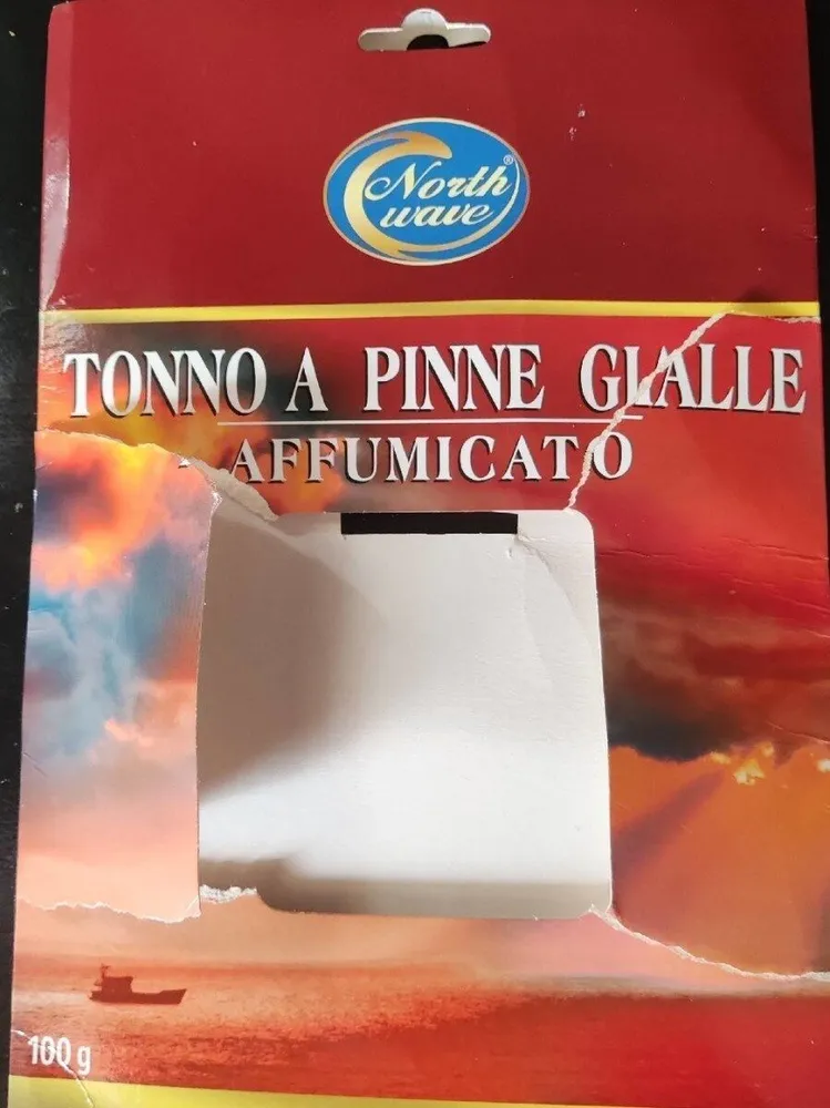 Tonno a pinne gialle affumicato