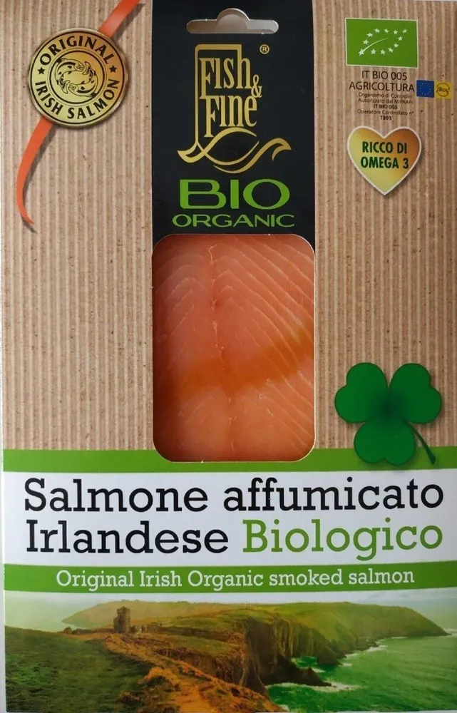 Salmone affumicato Irlandese Biologico