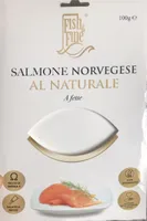 Salmone norvegese al naturale