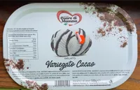 Gelato variegato al cacao