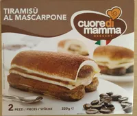 Tiramisú al mascarpone