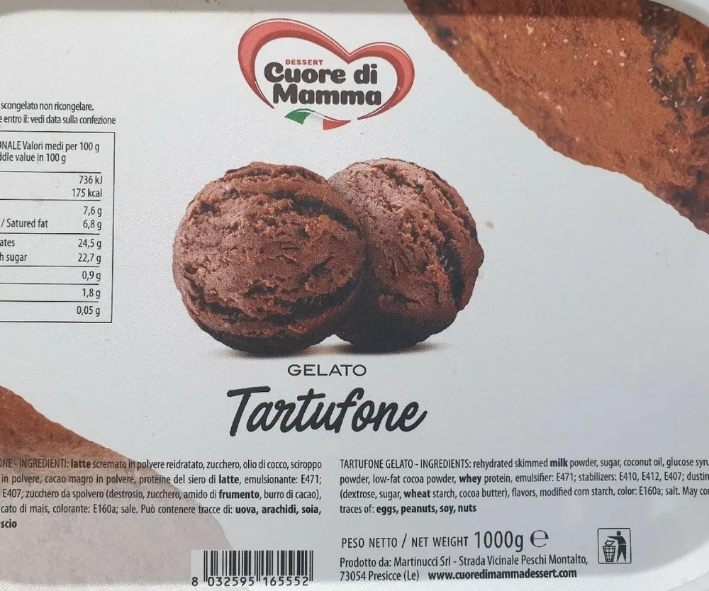 Gelato tartufone