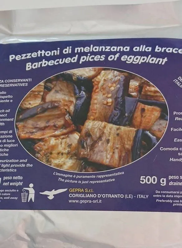 Pezzettoni di melanzane alla brace