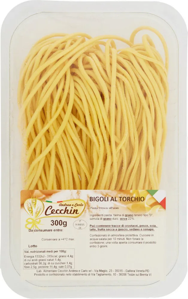 Bigoli al torchio