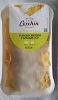 Crespelle con chiodini e asiago DOP