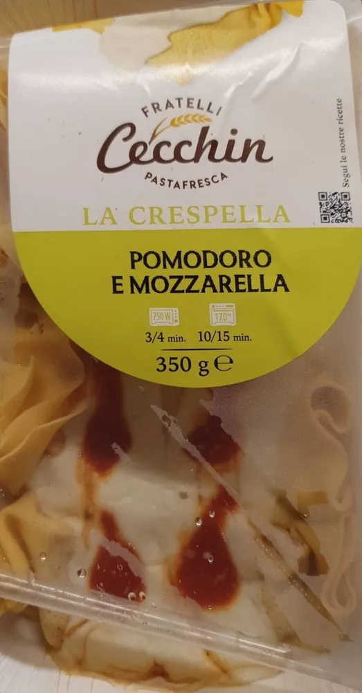 La Crespella Pomodoro e mozzarella