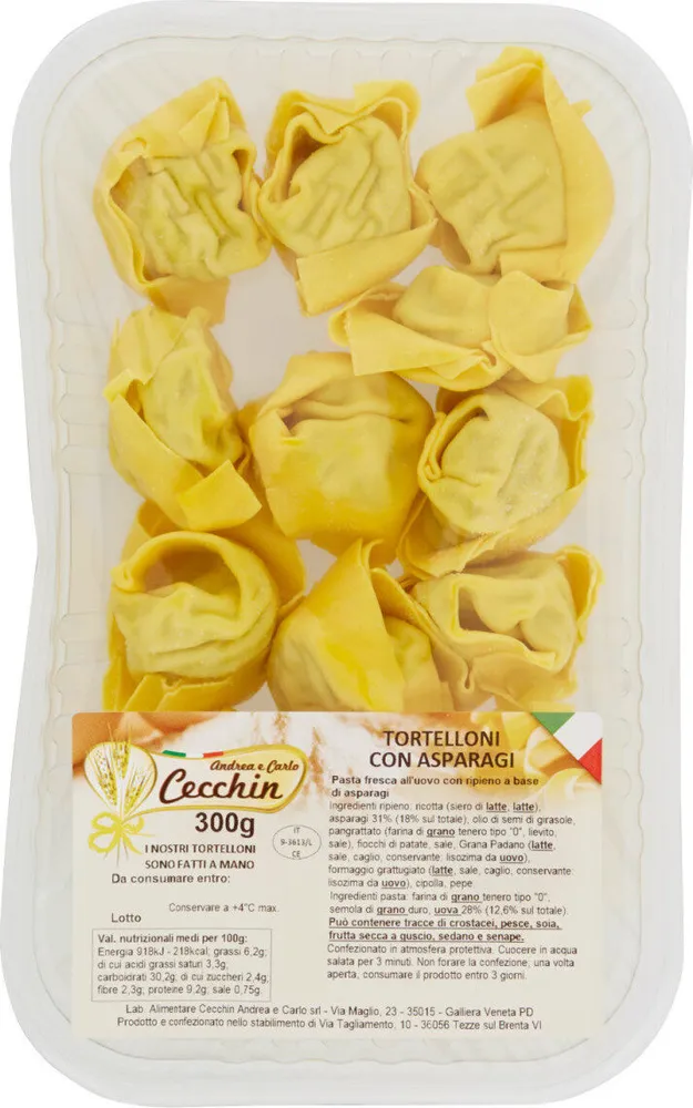 Tortelloni con radicchio