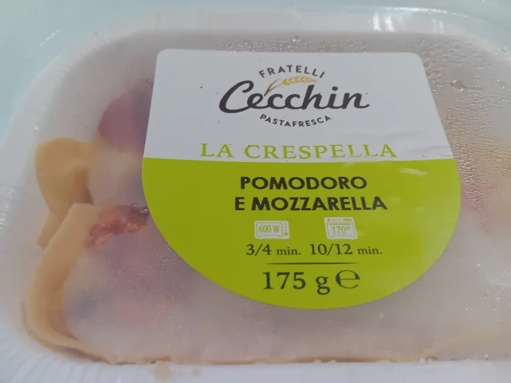 Crespelle pomodoro e mozzarella cecchin