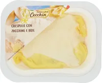 Crespelle con zucchine e brie