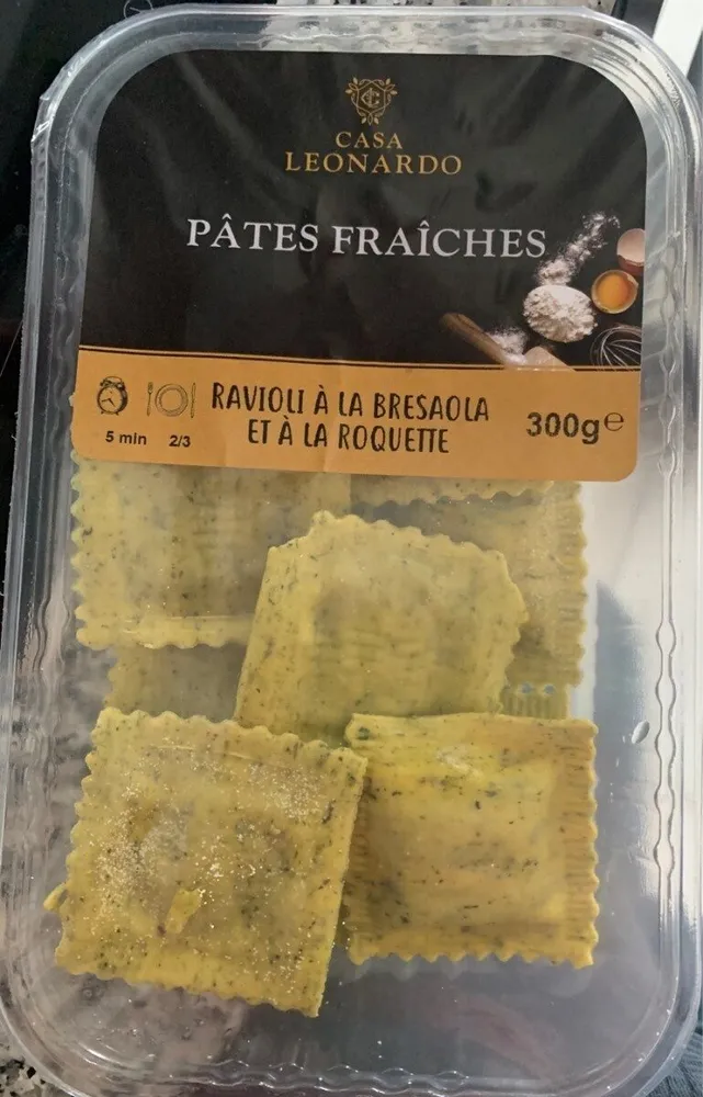 Ravioli a la bresaola