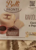 Ravioli cacio e pepe