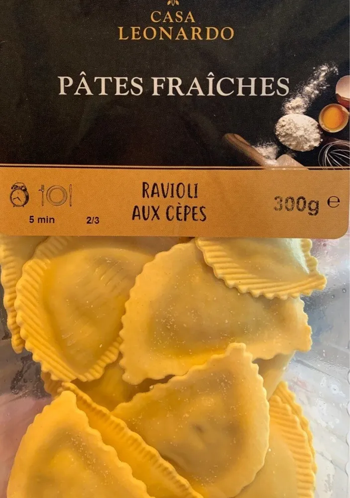 Ravioli aux cèpes