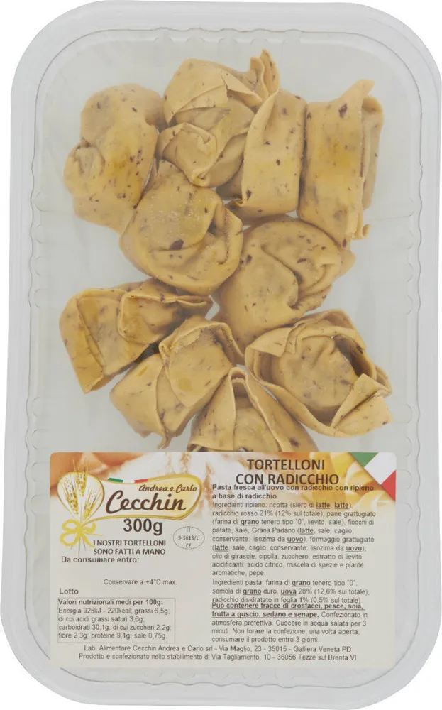 Tortelloni con radicchio
