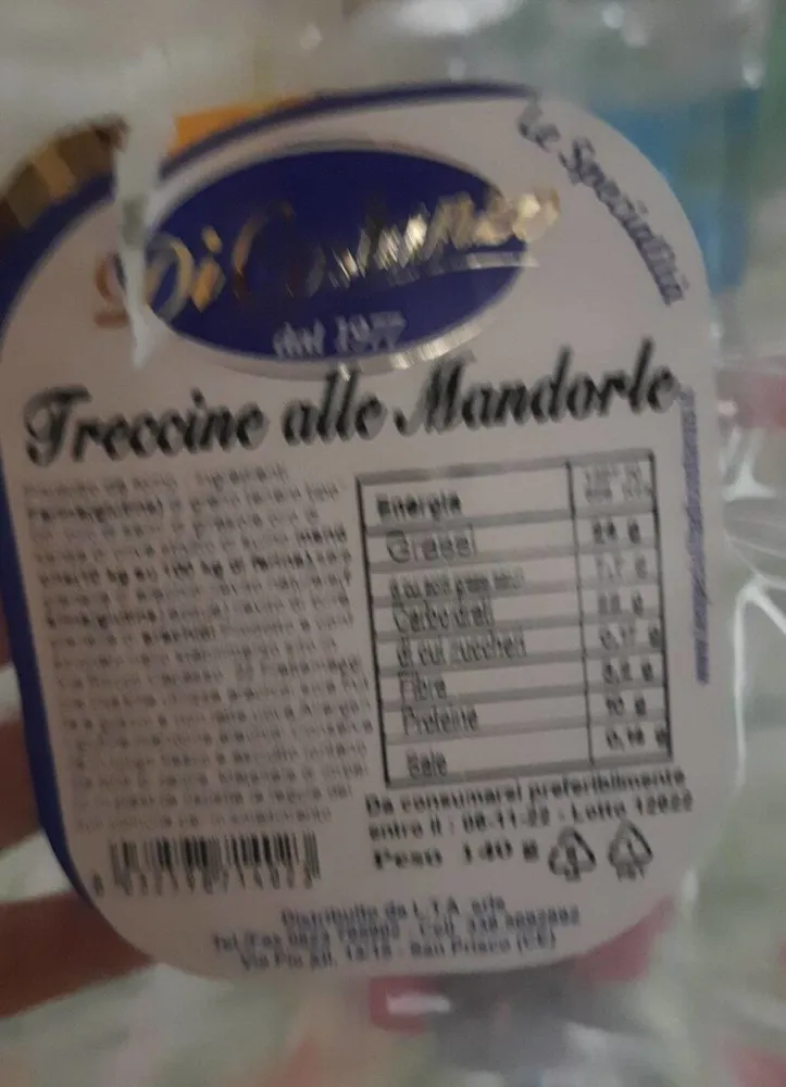 Treccine alle mandorle