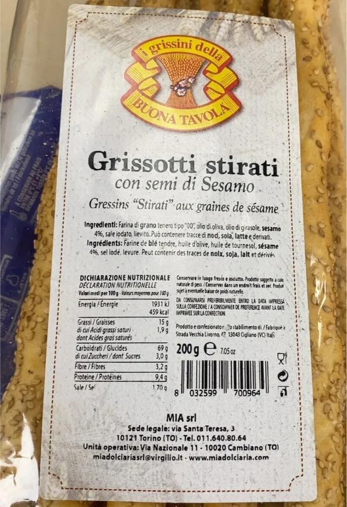 Grissotti stirati