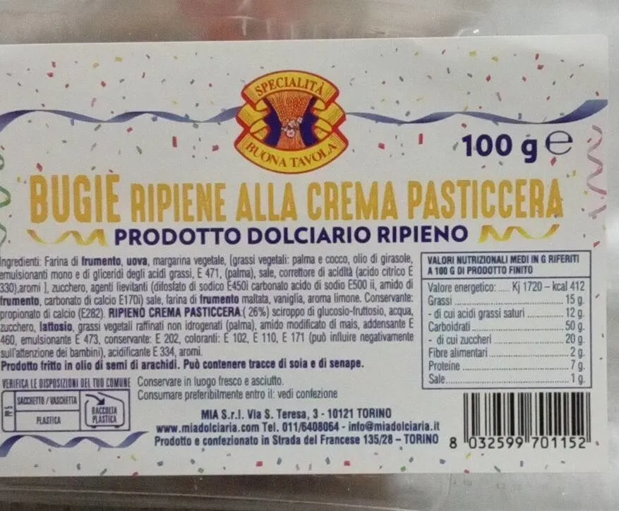 Bugie ripiene