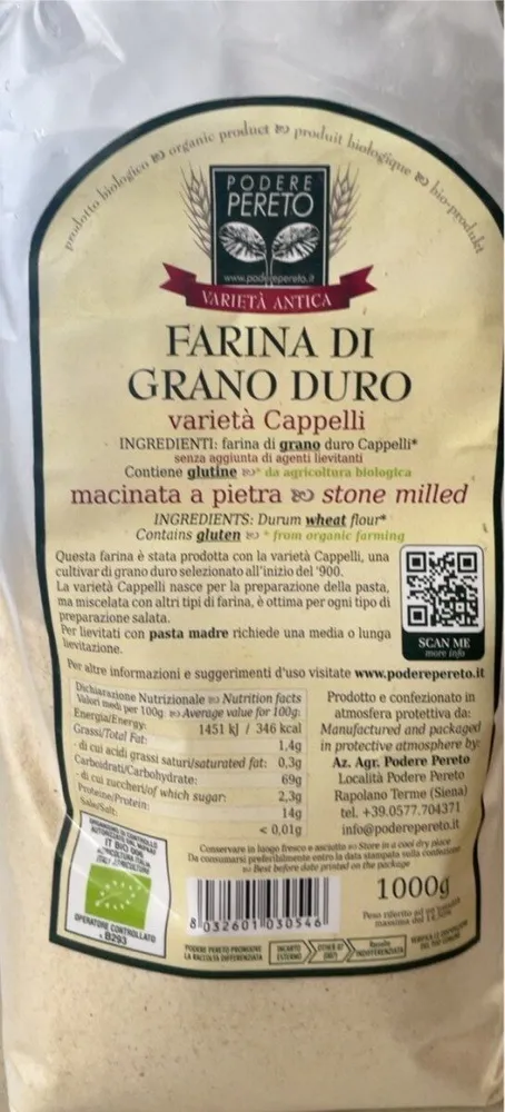 Farina di grano duro