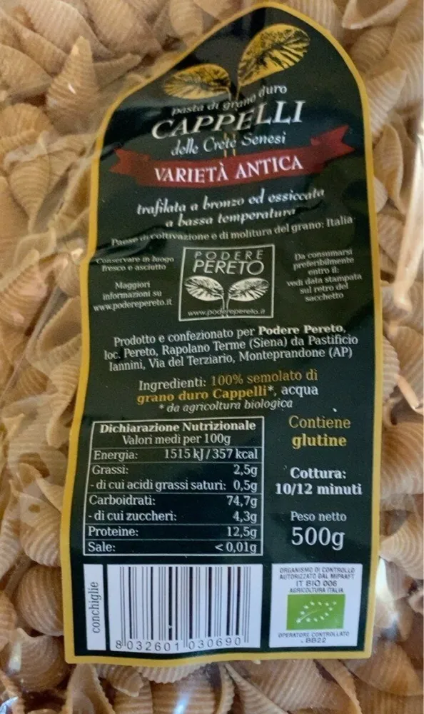 Pasta di grano duro