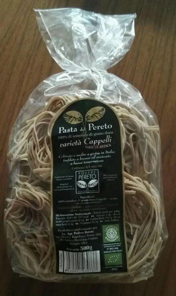 Pasta del Pereto - Varietà Cappelli