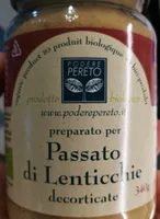 Preparato per Passato di Lenticchie decorticate