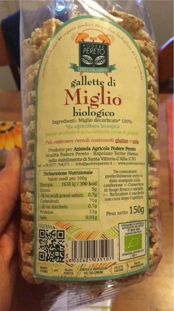 Gallette di miglio