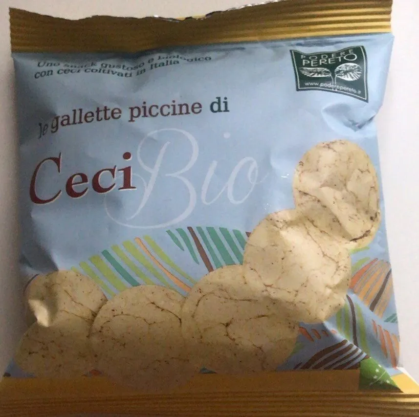 Le gallette piccine di Ceci Bio