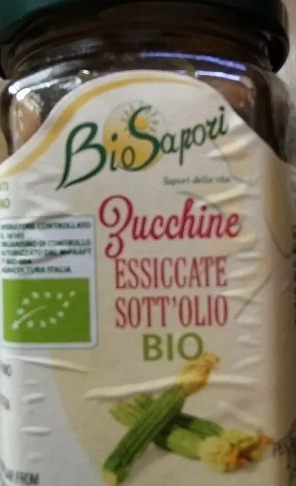Zucchine essiccate sott'olio Bio