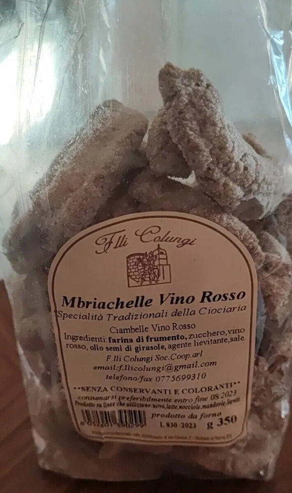 Mbriachelle vino rosso