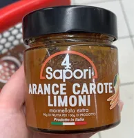 4 Sapori arancie carote limoni