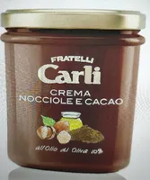 Crema de cacao y avellanas
