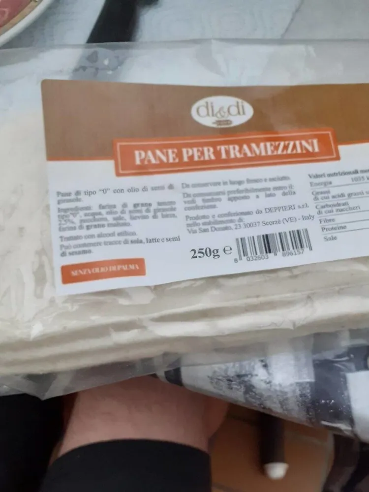 Pane per tramezzini