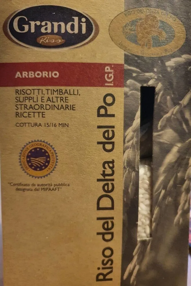 Riso del Delta del Po Arborio IGP