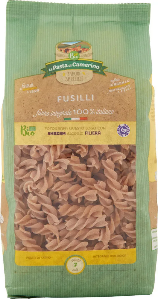 Bio fusilli farro integrale italiano