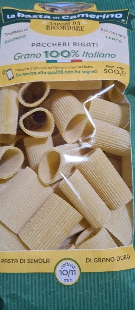 Paccheri rigati