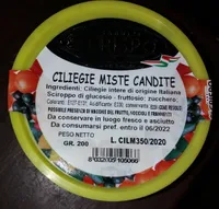 CILIEGIE MISTE CANDITE