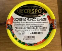 Scorze d’arancio candite