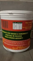 Preparato per brodo e condimento vegetale in polvere