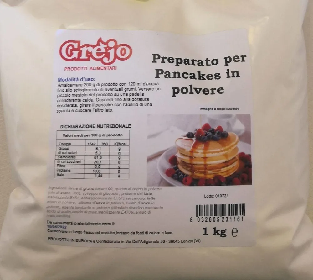 Preparato per Pancakes in polvere