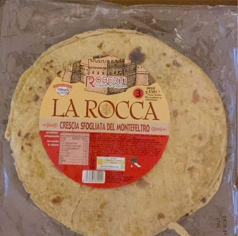 La Rocca- Crescia Sfogliata del Montefeltro