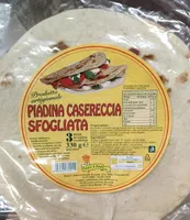 Piadina casereccia sfogliata