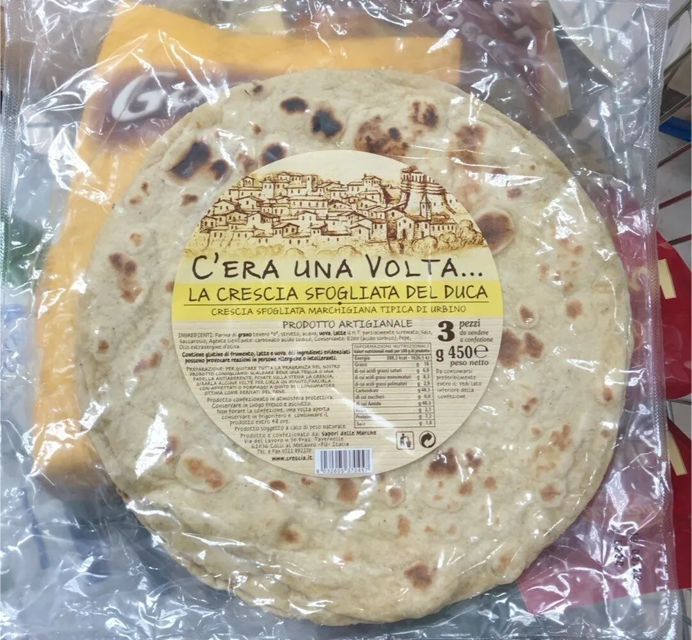 Crescia sfogliata marchigiana