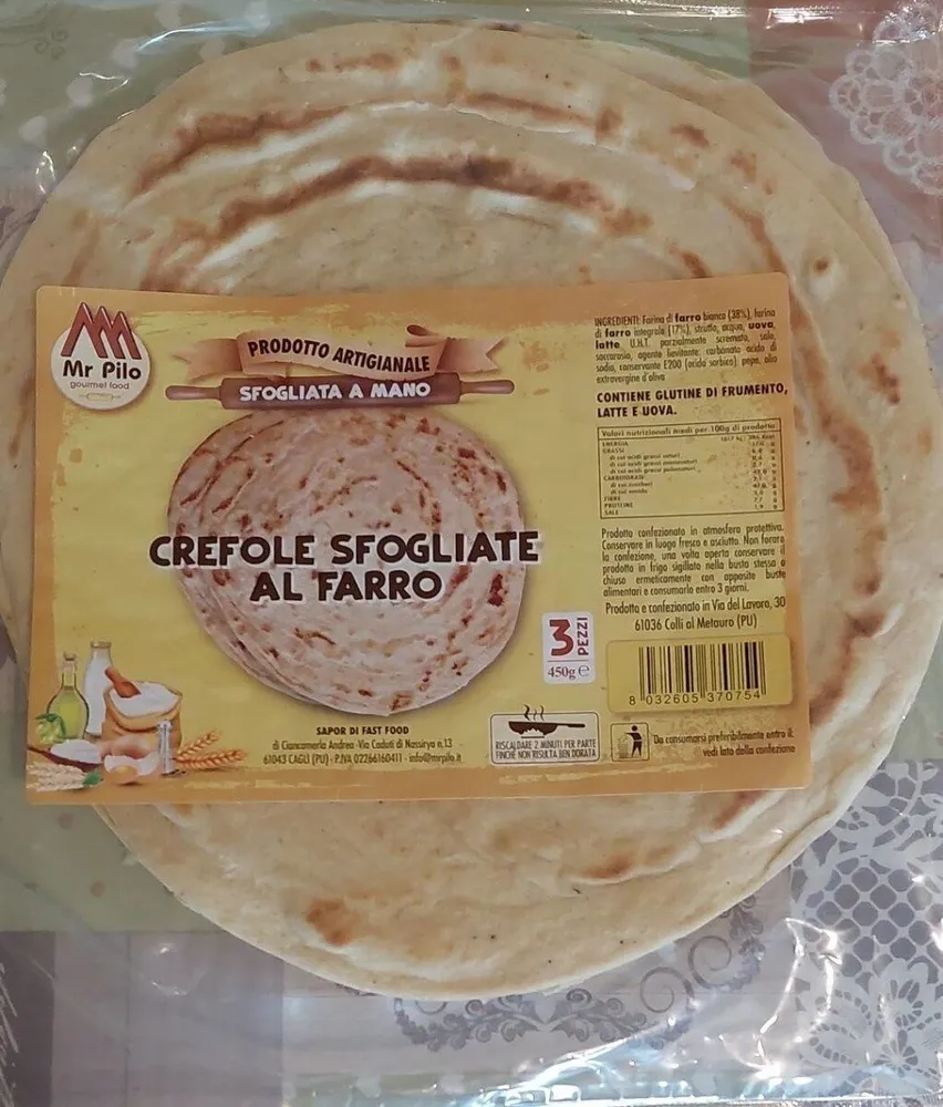 Crearle sfogliate al farro