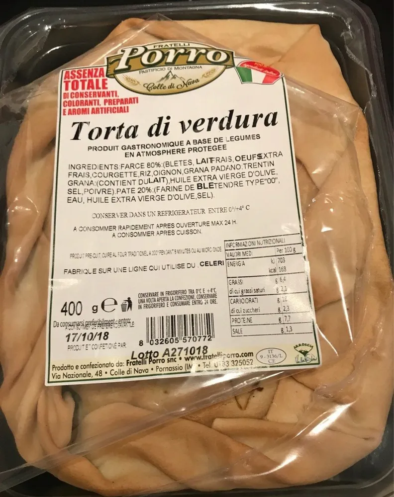 Torta di verdura
