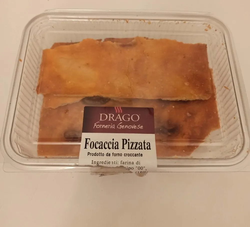 Focaccia pizzata