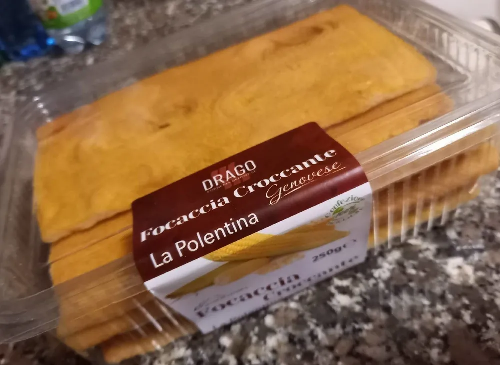 Focaccia croccante