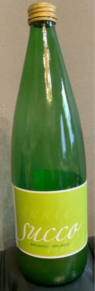succo biologico mele
