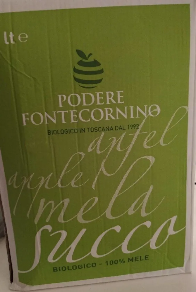 Succo di mela biologico 100% mele